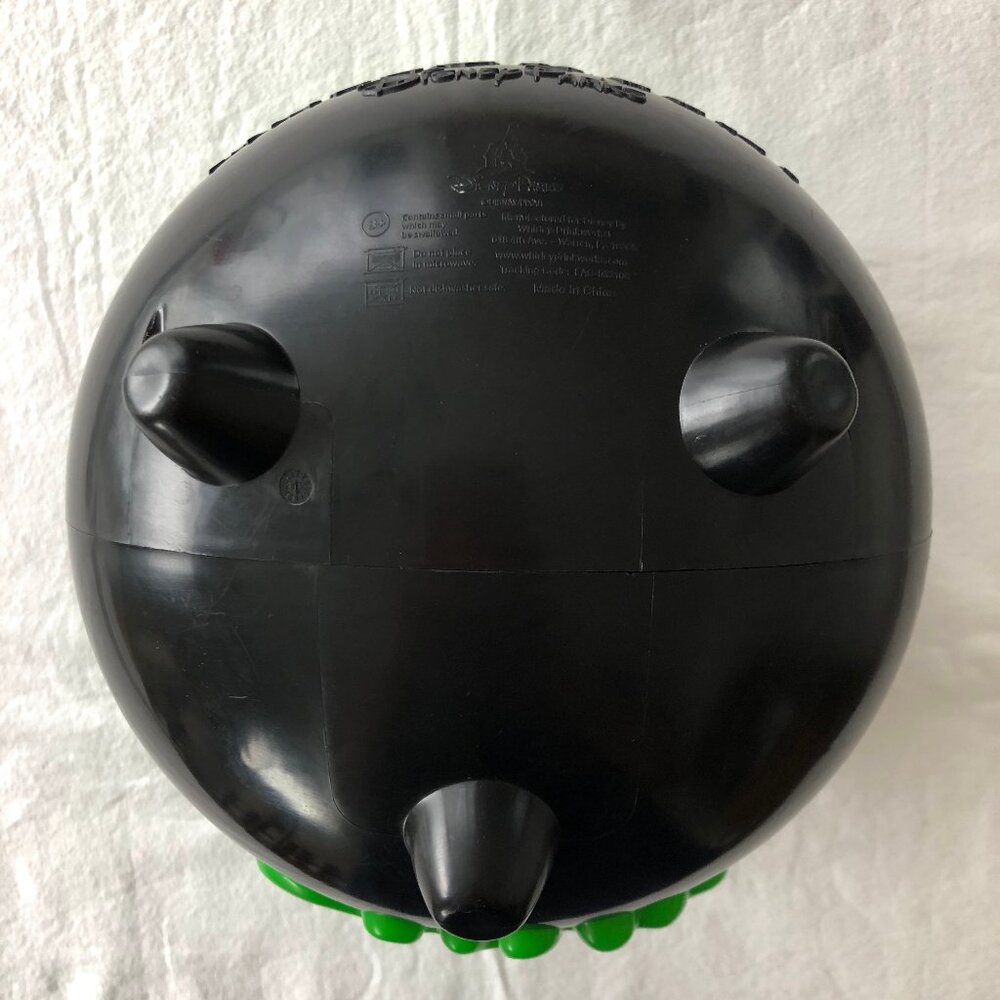WORKS! Disney Parks POISON APPLE Cauldron Green Popcorn Candy Bucket Halloween - Picture 7 of 9